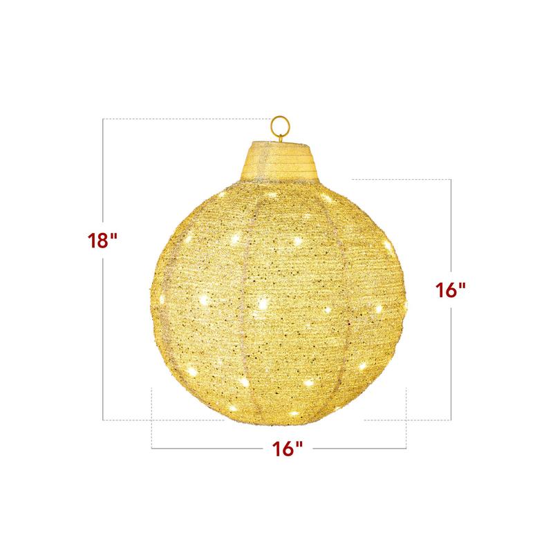 Velora™ Hanging LED Holiday Ornaments