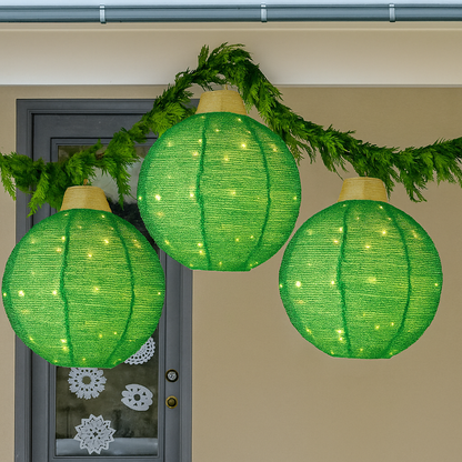 Velora™ Hanging LED Holiday Ornaments